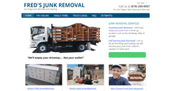 Desktop Screenshot of fredsjunkremoval.com